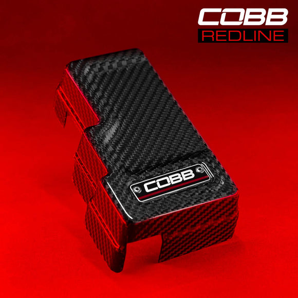 Cobb Tuning Subaru Redline Carbon Fiber Fuse Cover (Passenger Side)