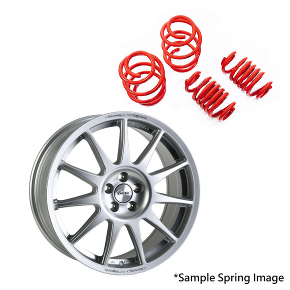 Wheels & Springs Package - SPEEDLINE TYPE 2120, 18x8.5, 5X114.3, ET35 & 20mm Lowering Springs - STI 2015 - 2021