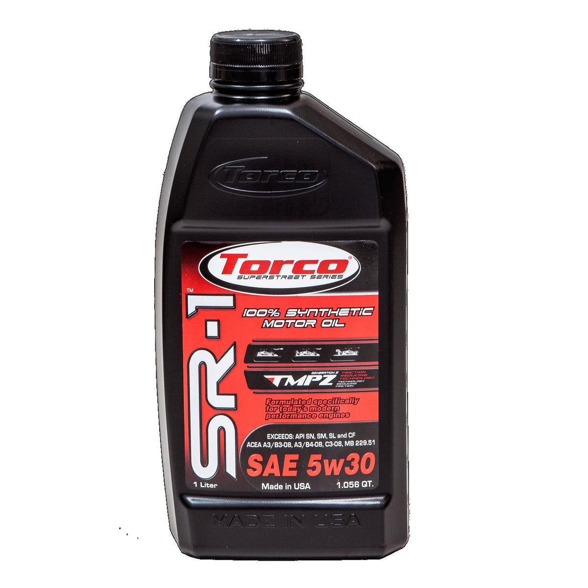 TORCO SR-1 Synthetic Street Oil, 5w30 – Mann Engineering