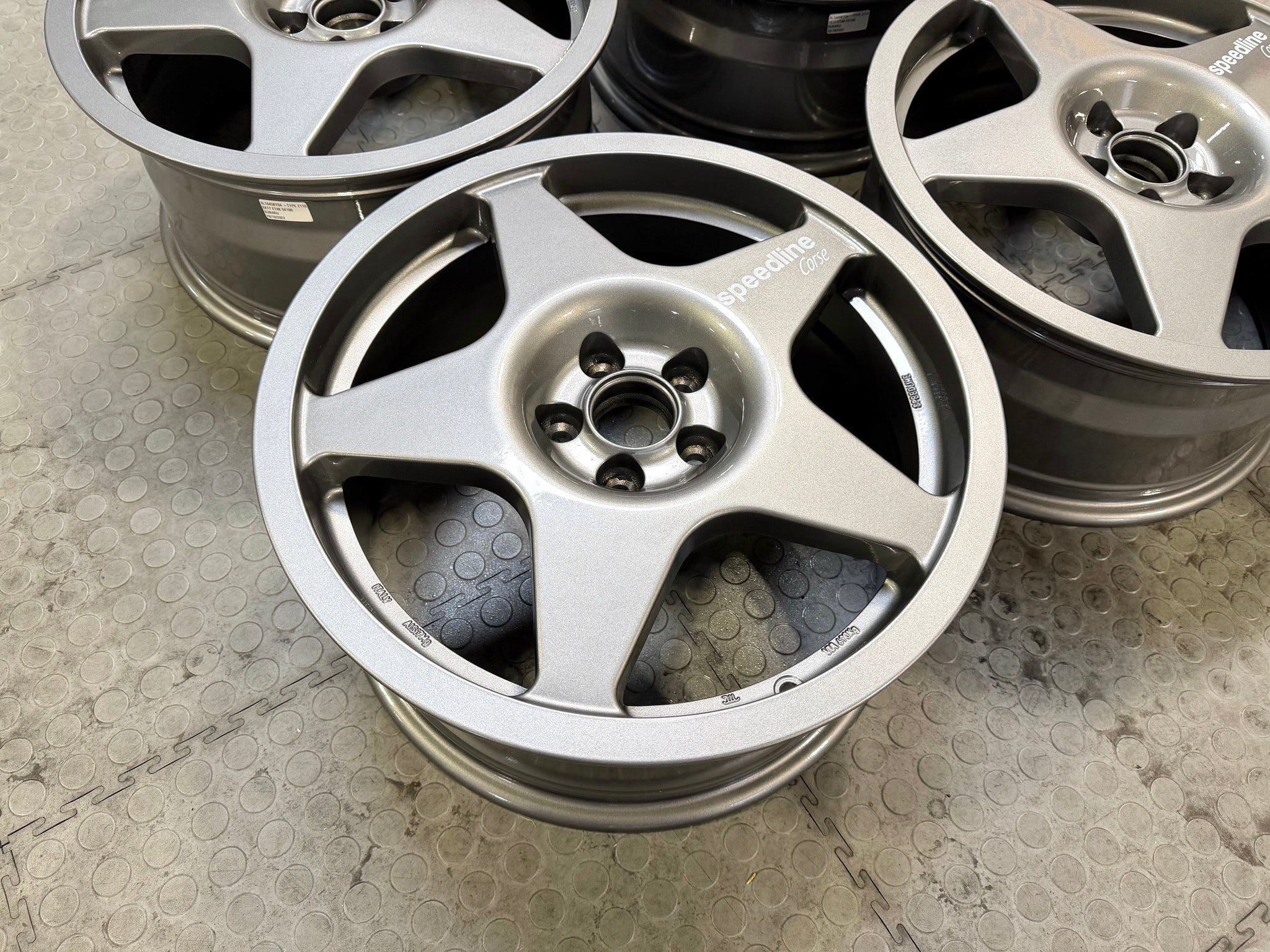 Blemished - Speedline Type 2110, 17x8, 5x100, ET48 - Subaru (Set