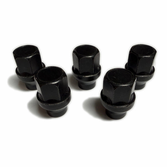 Speedline Bimecc Lugnut, Close-End, 19mm, 12x1.5 Black