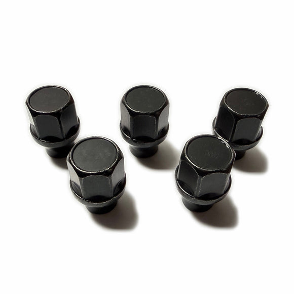 Speedline Bimecc Lugnut, Close-End, 21mm, 12x1.5 Black