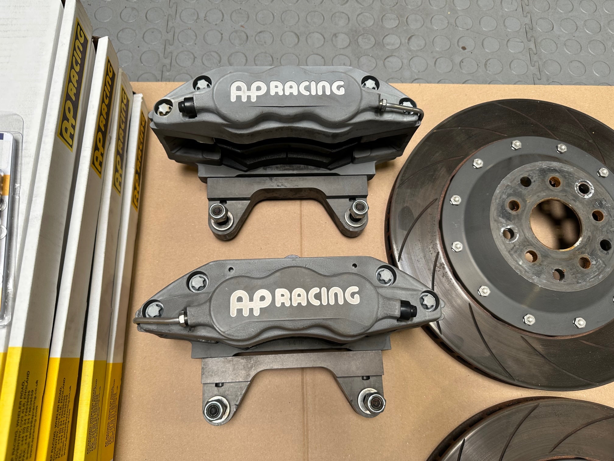 Ap Racing Bbk Pre-Owned AP Racing 6-Piston Big Brake Kit – Mann Engineering