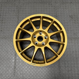 Blemished - Speedline Turini in 18x8.5, 5x114.3, ET52 (gold) one wheel