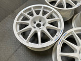 Blemished Set - Speedline Turini for GR Corolla Fitment, 18x8.5, 5x114.3 White, ME Spec