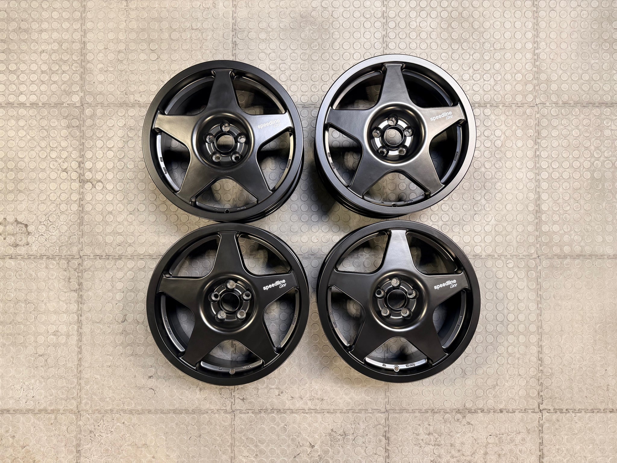 Speedline Turini Type 2120 16x7 ET40 4x100 - Volkswagen (Set of 4