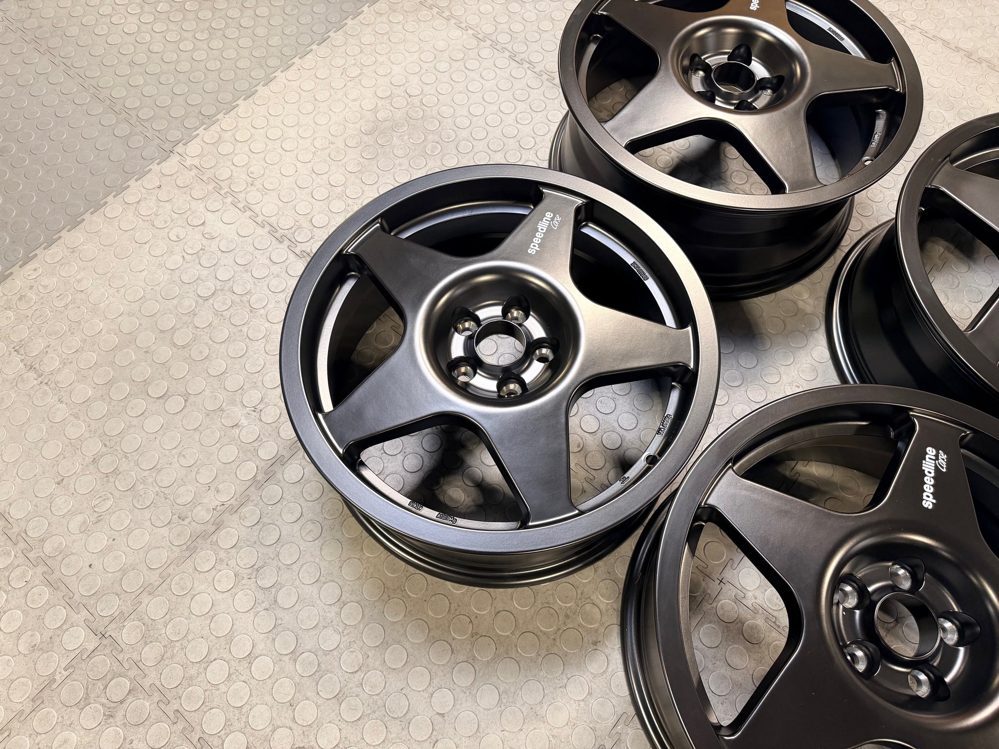 Blemished - Speedline Type 2110, 17x7, 5x100, ET35, (Set of 4