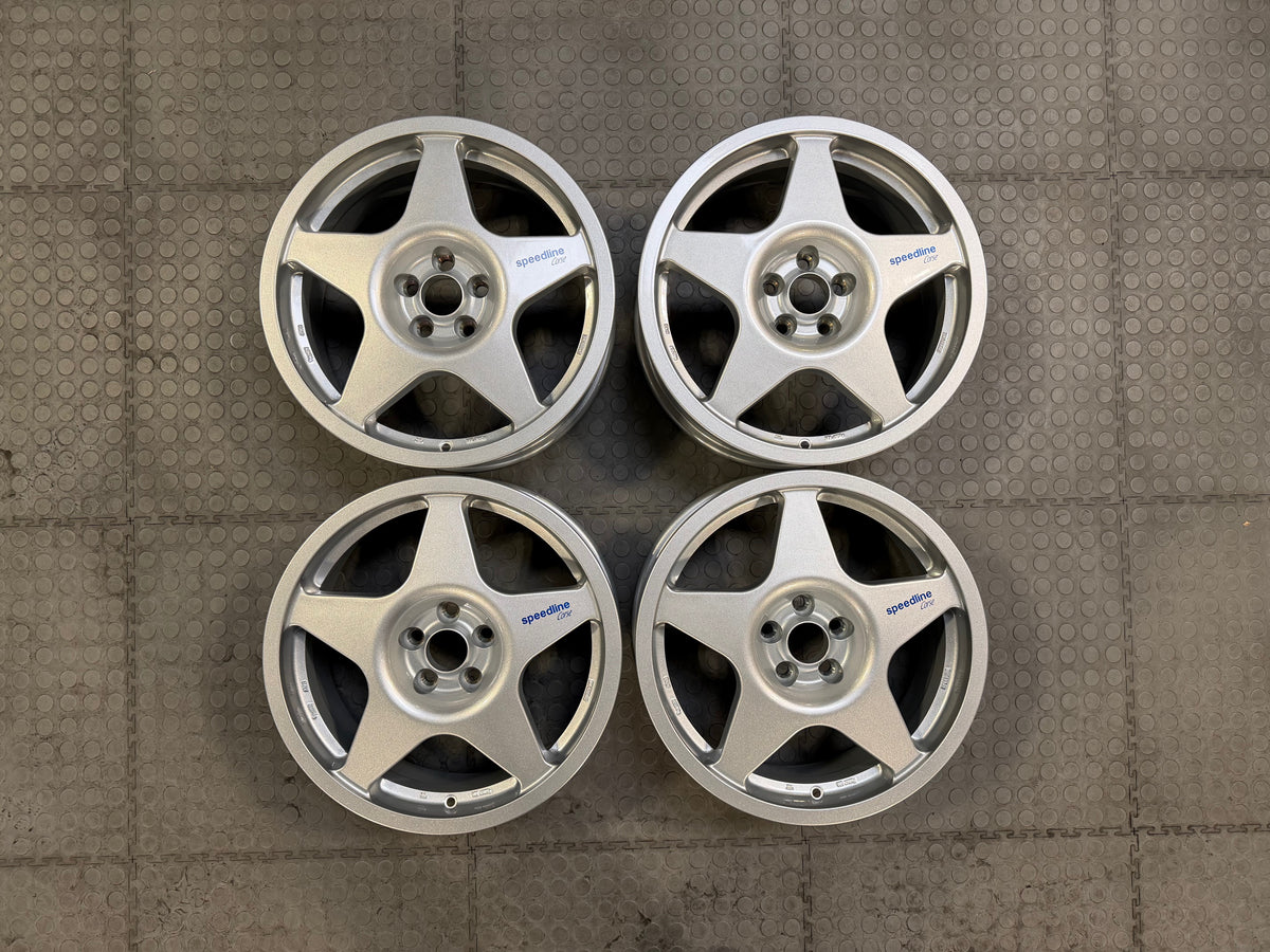 Blemished - Speedline Type 2110, 17x7, 5x100, ET35, Silver, VW Corrado ...