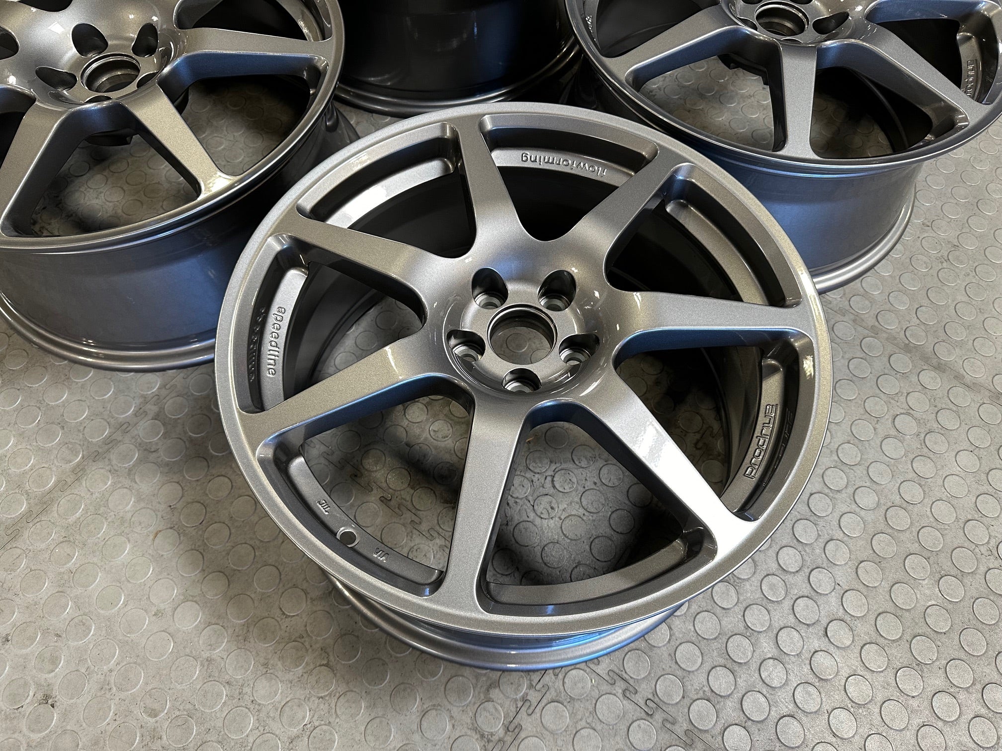 Speedline Prodrive Rims BRAND NEW Prodrive PFF7 Wheel by Speedline, 18x8, 5x100, ET51 (Set of ...