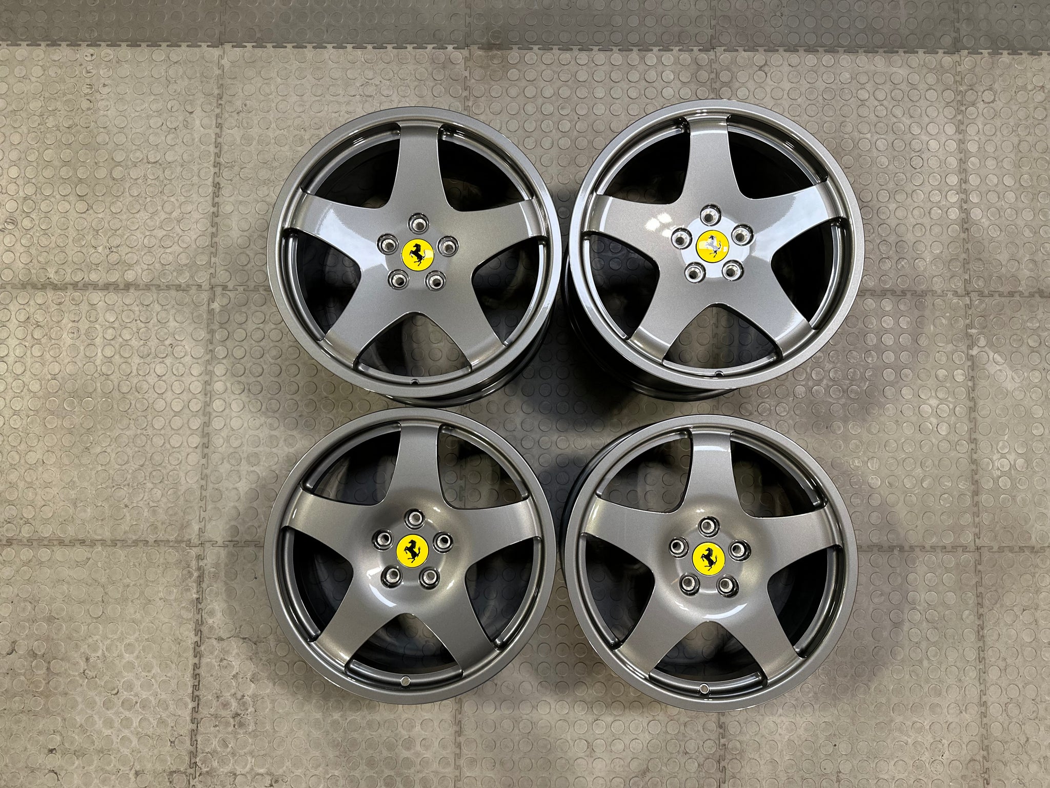 Blemished - Type 7102 for Ferrari 348/355 in Anthracite (Set of 4