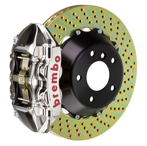 Brembo GTR Big Brake System | (R) 4-Piston Billet Monobloc Calipers | 345x28mm (13.6") 2-Piece Discs - REAR