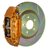 Brembo GT Brake System (Gold Calipers) - 4-Piston 326x30 mm (12.8") | 1-Piece Discs - FRONT