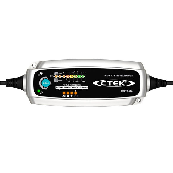 CTEK MUS 4.3 TEST & CHARGE Battery Charger