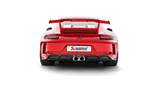 Akrapovic Rear Carbon Fiber Diffuser - Matte for PORSCHE 911 GT3 / GT3 TOURING (991.2)
