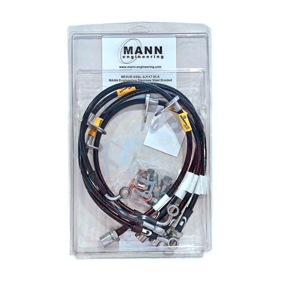 Mann Engineering Stainless Steel Brake Line Kit V2 - New and Improved!