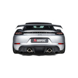 Akrapovic Slip-On Race Line Exhaust (Titanium) for Porsche 718 - (for GTS 4.0, GT4, Spyder)