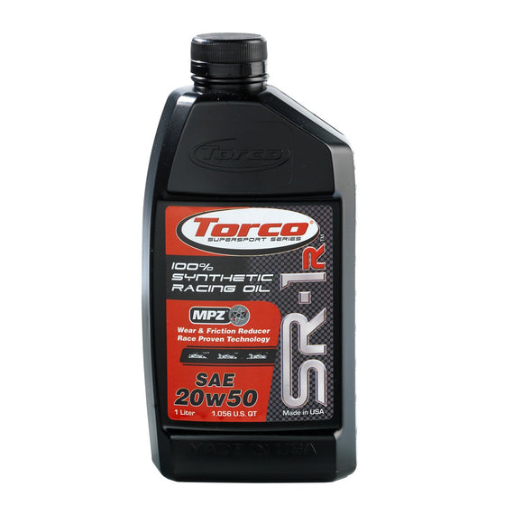 TORCO SR-1R Synthetic Racing Oil, 20w50