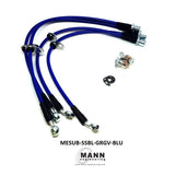 Mann Engineering Stainless Steel Brake Line Kit