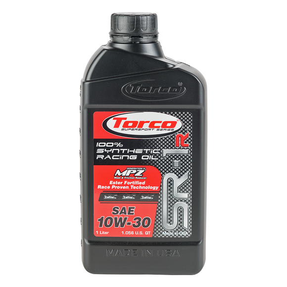 TORCO SR-1R Synthetic Racing Oil, 10w30